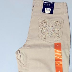 Nine West Jeans Rosemary Straight Leg Women’s Size 12